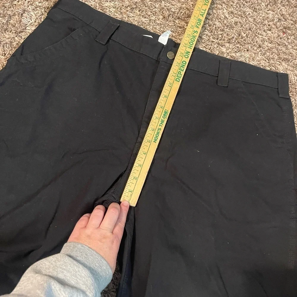 Carhartt soft black cotton carpenter pants